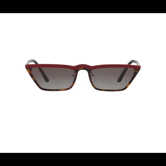 🆕PRADA CAT EYE 58MM SUNGLASSES 💯 %AUTHENTIC - Picture 2 of 11